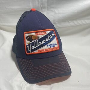 New Era Navy and Orange Yellowstone Hat